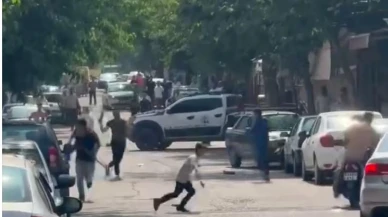 Siverek sokağında yabancı uyruklu gruplar çatıştı yaralandı