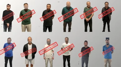 Kırmızı bültendeki 12 suçlu Türkiyeye getirildi