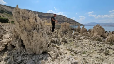 Van Gölü kıyılarında dev mikrobiyalit yapıları keşfedildi