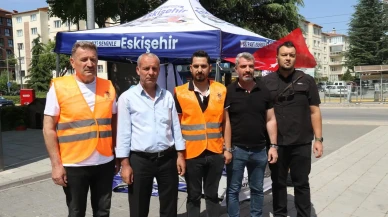 Eskişehir Sarıcakayada orman yangını lojmana sıçradı