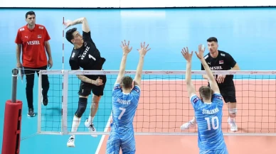 A Milli Voleybol Takımı Slovenya karşısında kaybetti