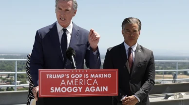 California Valisi Newsom Trump hakkında dava açıyor