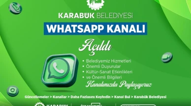 Karabük Belediyesi WhatsApp ile vatandaşlara ulaşıyor
