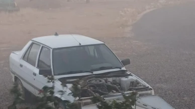 Şiddetli fırtına Siverek mahallelerini yerle bir etti