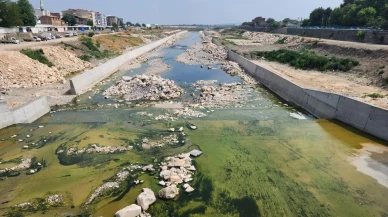 Mustafakemalpaşa Deresi ıslah çalışmaları yeniden durdu