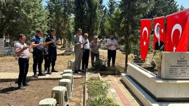 Kaymakam Dalak Sarıgöl şehit ailelerini ziyaret etti