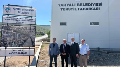 Kayseri Büyükşehir hangar yapısını tekstil atölyesine dönüştürüyor