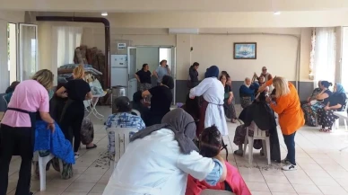 Edremit Halk Eğitimi köylere ücretsiz kuaför götürdü