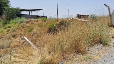 Aydın Danişment yolunda bisikletli çocuk uçurumdan düştü