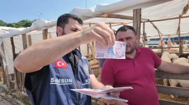 Samsun hayvan pazarlarında sahte para uyarısı başladı