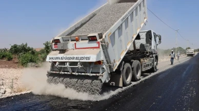 Şanlıurfa Kına ve Lülece mahallelerinin yolları yenilendi