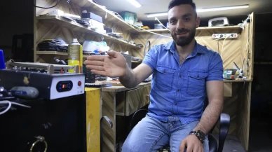 Hatayda telefon tamircisinin elinde cep telefonu bomba gibi patladı