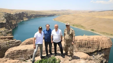 Vali Hatipoğlu Baskil kanyonlarının turizm değerini inceledi