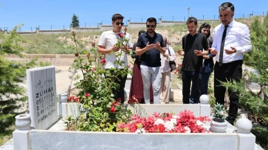 Küçük Zühal için Elazığlılar mezar başında buluştu