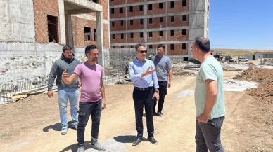 Kulu KYK öğrenci yurt binası hızla yükseliyor