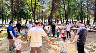 Kavak Cumhuriyet Anaokulunda aileler çocuklarıyla buluştu