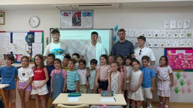 Trabzonspor U19 Takımı Marmaris öğrencileriyle buluştu