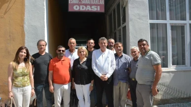 Başkan Künkcü Bozdoğan esnafıyla buluşmaya geldi