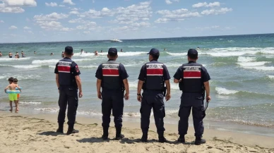 Tekirdağ Kumbağ sahilinde fırtına alarmı verildi