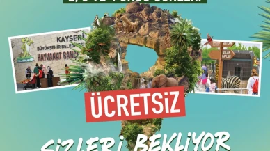 Kayseri Hayvanat Bahçesi Kurban Bayramında ücretsiz geziliyor