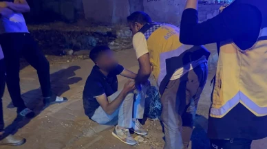 Madde bağımlısı genç Adıyaman sokaklarında tedirginlik yarattı