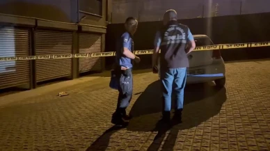 Bartında sopalı saldırıya silahla karşılık verdi