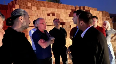 Erbaa Özata Tuğla Fabrikasında çıkan yangın söndürüldü