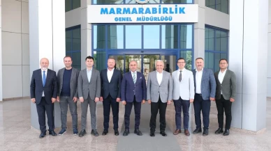 Başkan Özdemir Marmarabirlik ile zeytin üretimini görüştü
