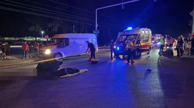 Fethiye Esenköy kavşağında motosiklet tırla çarpışarak kazalandı