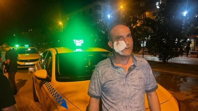 Bahçelievler taksi durağında yol verme kavgası yaşandı