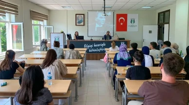 SUBÜ öğrencileri uzman isimlerle mesleki tecrübeleri paylaştı