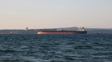 Çanakkale Boğazında Marshall Adaları tankeri arızalandı