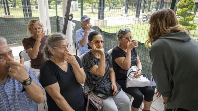 Mersin Büyükşehir yaşlılara doğru nefes almayı öğretti