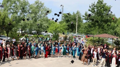 Bafralı 145 genç İsmail Ahıskalı okulunda şed kuşandı