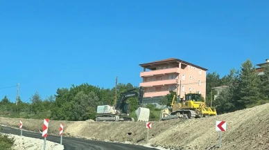 Kastamonu Cide İnebolu karayolunda heyelan sorunu çözüldü