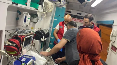 Tatvandan yenidoğan bebek Ankara Etlik Hastanesine getirildi