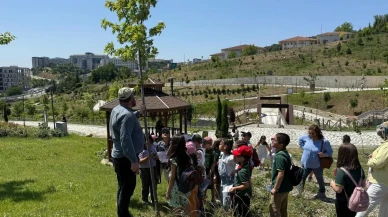 Uzun Mustafa İlkokulu öğrencileri Düzce Botanik Bahçesini keşfetti
