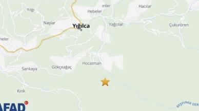 Düzce Yığılca ilçesinde gece yarısı deprem yaşandı