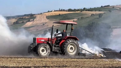 Pet şişeyle Geyve orman yangınına tek başına direndi