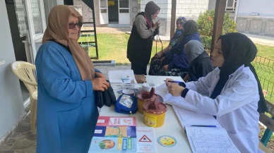 Sağlık Bakanlığı Düzce Esenli köyünde ideal kiloyu öğretiyor