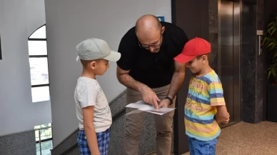 Germencikli öğrenciler Başkan Zencirci ile karne sevincini yaşadı