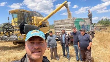 Aliağa hububat hasadı 20 bin dekarda başladı