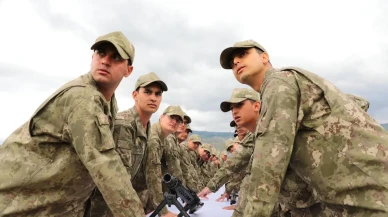 Bedelli askerler Erzincanda yemin ederek göreve başladı