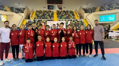 Aydın taekwondo takımı Anadolu Yıldızlar Liginde parladı