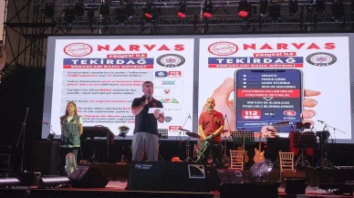 Tekirdağ Kiraz Festivalinde NARVAS uygulaması tanıtıldı