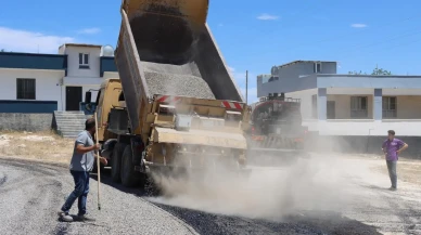 Bozova Taşan ve Kulanşehir mahallelerinin yolu yenilendi