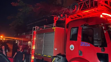 Siirt Kurtalan polis lojmanında 13 kişi dumandan etkilendi