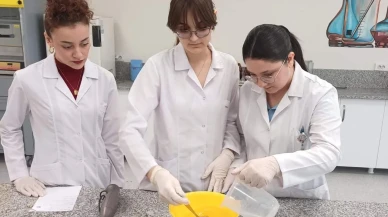 Ege Üniversitesi öğrencileri atık yağları sabuna dönüştürüyor