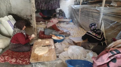 Yozgat kadınları imece usulüyle yufka geleneğini yaşatıyor
