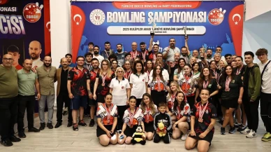 Bayburt Üniversitesi bowling takımı Türkiye şampiyonasında parladı